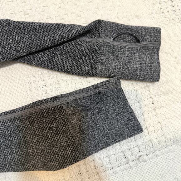 Gymshark medium Ombre seamless long sleeve athletic crop top TLS2 2891 - Picture 7 of 10